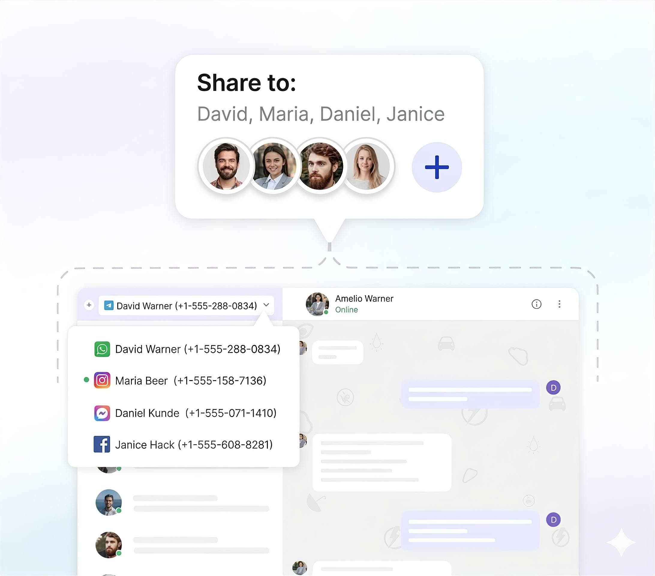 Clusterden omnichannel inbox
